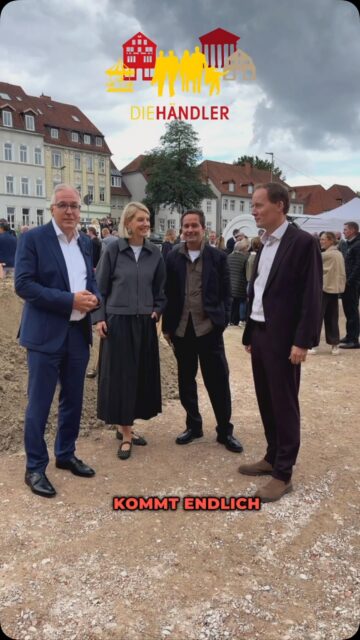 Grundsteinlegung am Quartier Hornsches Tor! Jetzt geht es los, und das Modehaus Klingemann ist dabei! Wir freuen uns auf die Entwicklung des Quartiers, auf die Impulse für Detmold und auf die geplante Eröffnung im Herbst 2028. Bleib dran für laufende News!